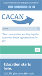 Mobile Screenshot of cacan.org